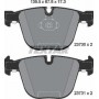 Колодки гальмівні (задні) BMW 5 (E60/65)/X5 (E70/F15)/X6 (E71/E72) 3.0-4.4 08- (Teves) Q+