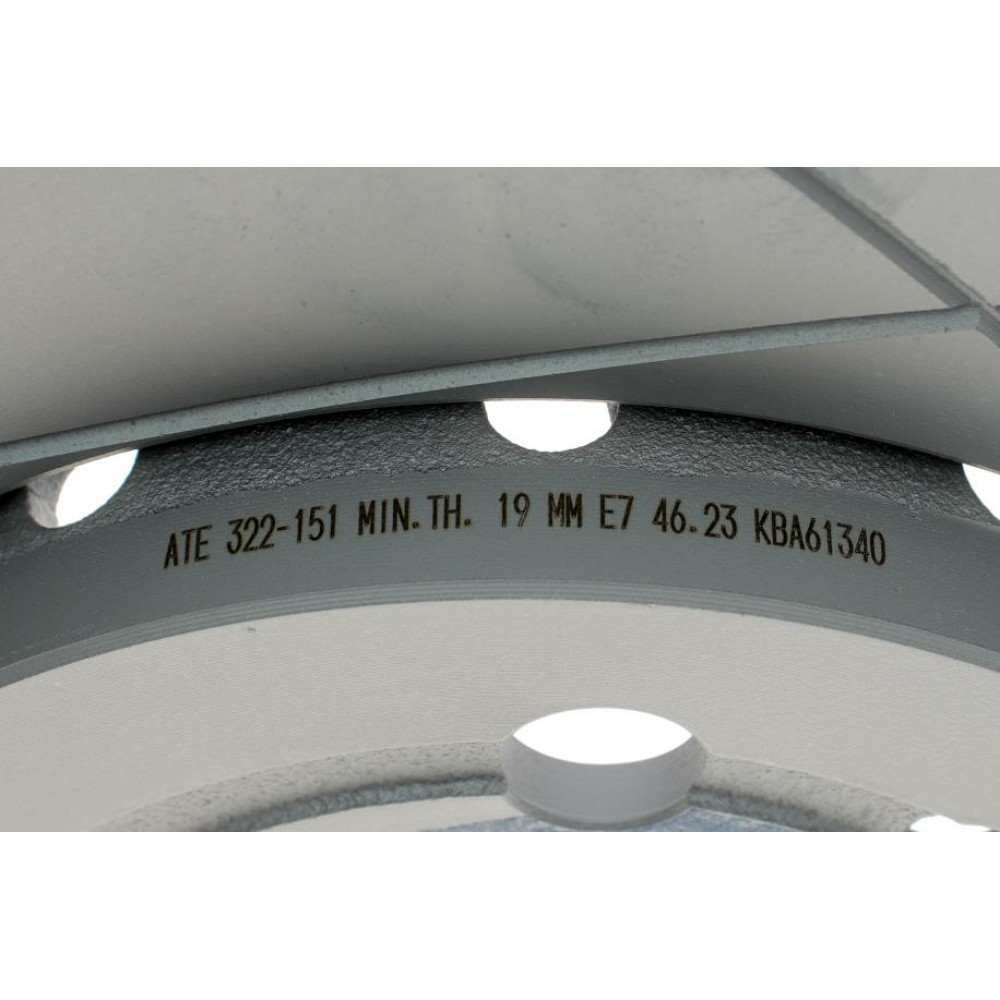 Диск гальмівний (передній) Skoda Fabia/Octavia 96-/Roomster 06-/VW Golf 97-06 (256x22)(з покр.) PowerDisc