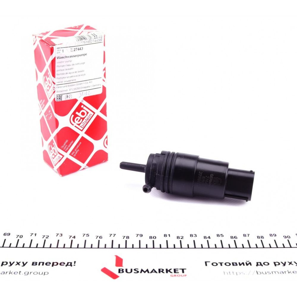 Насос омивача скла (моно) BMW 5 (E39)/7 (E38) 2.3-4.0i 95-03