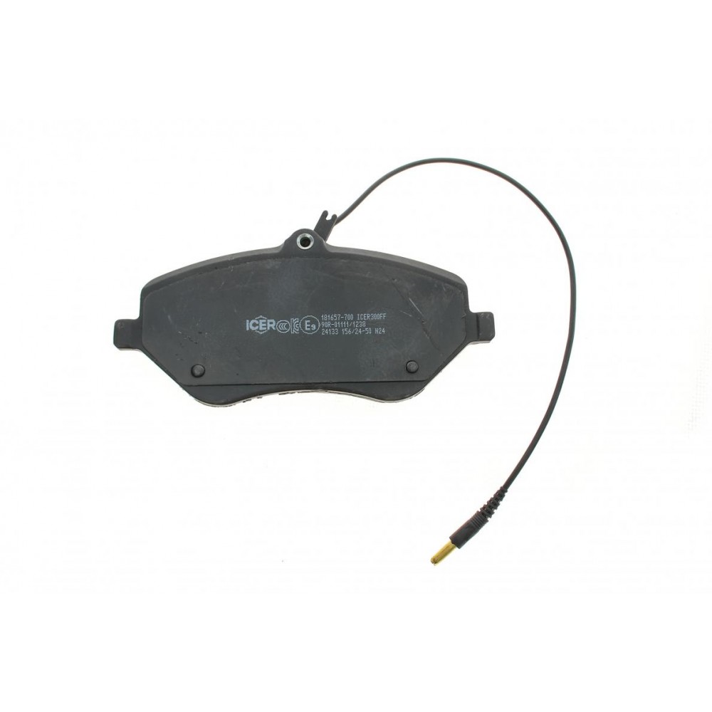 Колодки гальмівні (передні) Citroen C5 08-/C6 05-12/Peugeot 407 04-/607 00-11 (+датчики) 