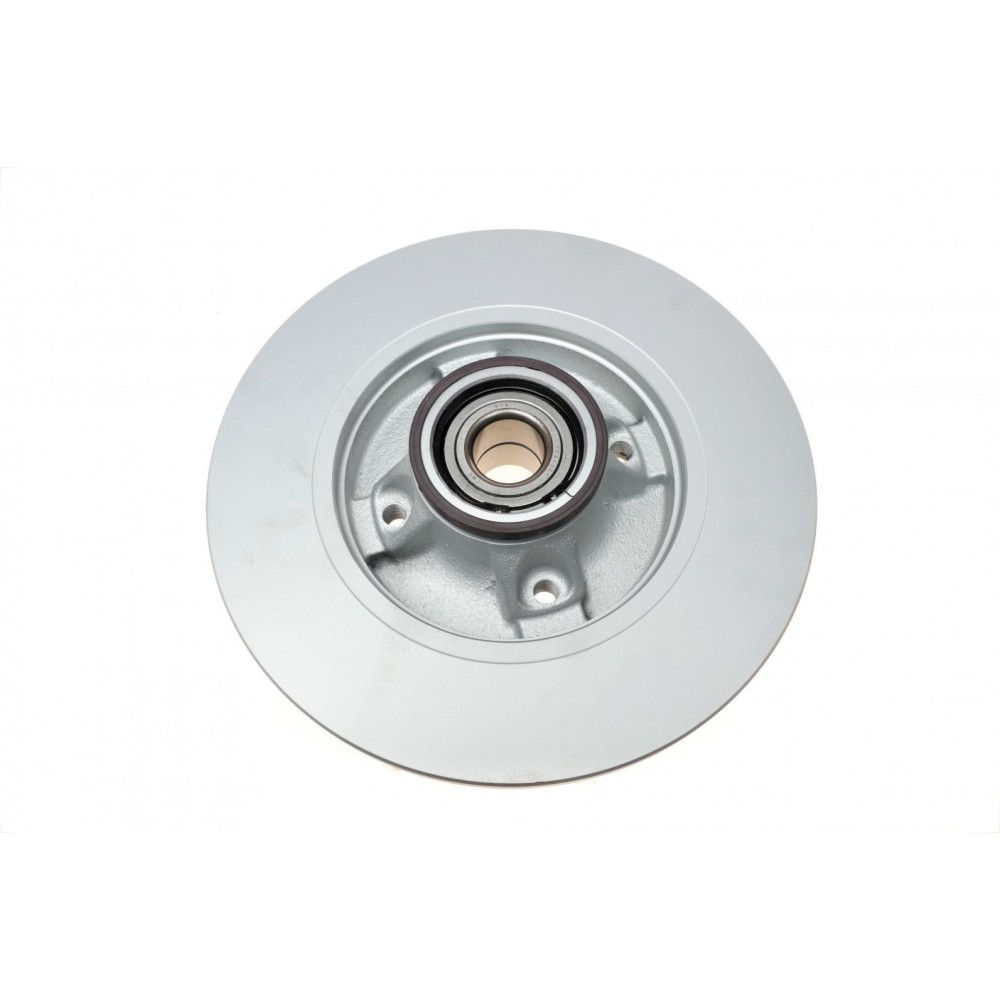 Диск гальмівний (задній) Citroen C4/Peugeot 308/3008/5008 06- (268х12)(+ABS)(з підш.)(з покр)(повний)
