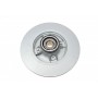 Диск гальмівний (задній) Citroen C4/Peugeot 308/3008/5008 06- (268х12)(+ABS)(з підш.)(з покр)(повний)