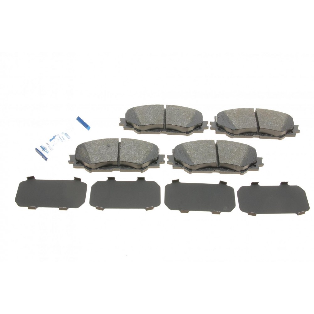 Колодки гальмівні (передні) Toyota Corolla 01-18/Auris 07-12/Rav4 III 05-/Yaris/Prius+ 12-