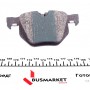 Колодки гальмівні (задні) BMW 7 (E65/E66/E67) 01-08 (Ate)