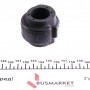 Втулка стабілізатора (переднього) Audi A6/VW Passat 96-05 (d=27mm)