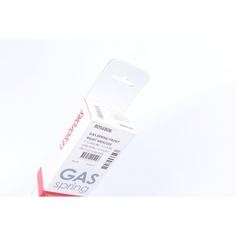 Амортизатор капоту MB C-class (W203/S203) 00-07/CLK (C209) 02-09 (R) (седан/унив.)(вишт.сила 280N)