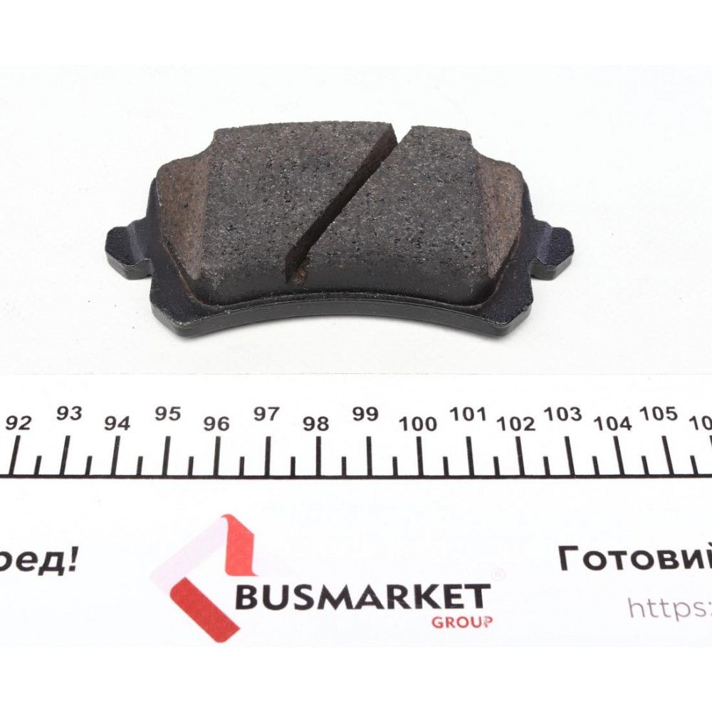 Колодки гальмівні (задні) Audi A6/VW Passat 1.8TSI/2.0TDI 05- (Lucas) (з низьким продукуванням пилу)
