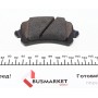 Колодки гальмівні (задні) Audi A6/VW Passat 1.8TSI/2.0TDI 05- (Lucas) (з низьким продукуванням пилу)