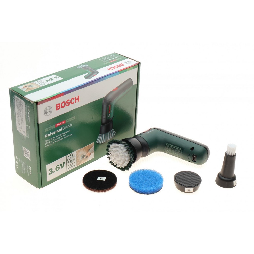 Щітка акумуляторна (універсальна) UniversalBrush (3.6V) (140х45х100mm) з к-том насадок
