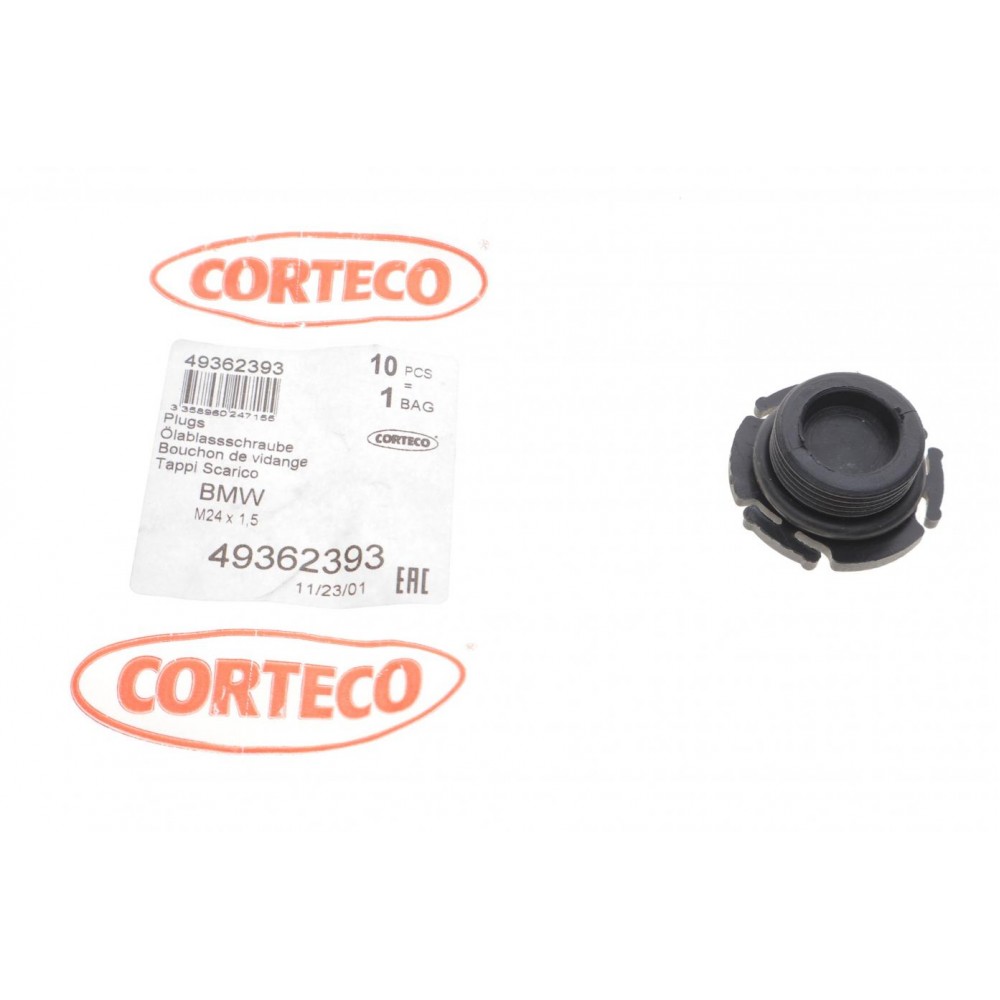 Болт зливу оливи BMW 1 (F20/F21)/3 (F30/F80)/5 (F10) 10- (M24x1.5)