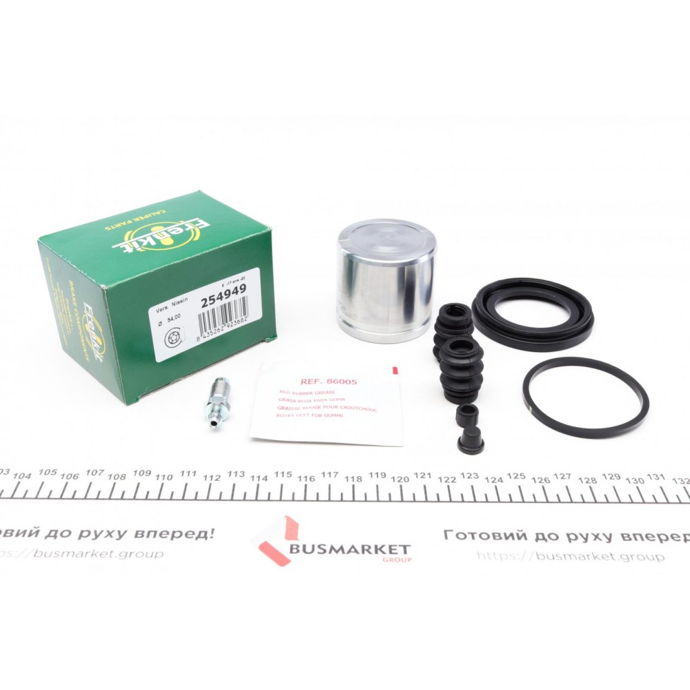 Ремкомплект супорта (переднього) Daewoo Nubira 97-03 (d=54mm) (+поршень) (Dac)