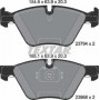 Колодки гальмівні (передні) BMW 3 (E90-93) 04-/ X1 (E84) 09- (Ate-Teves) Q+