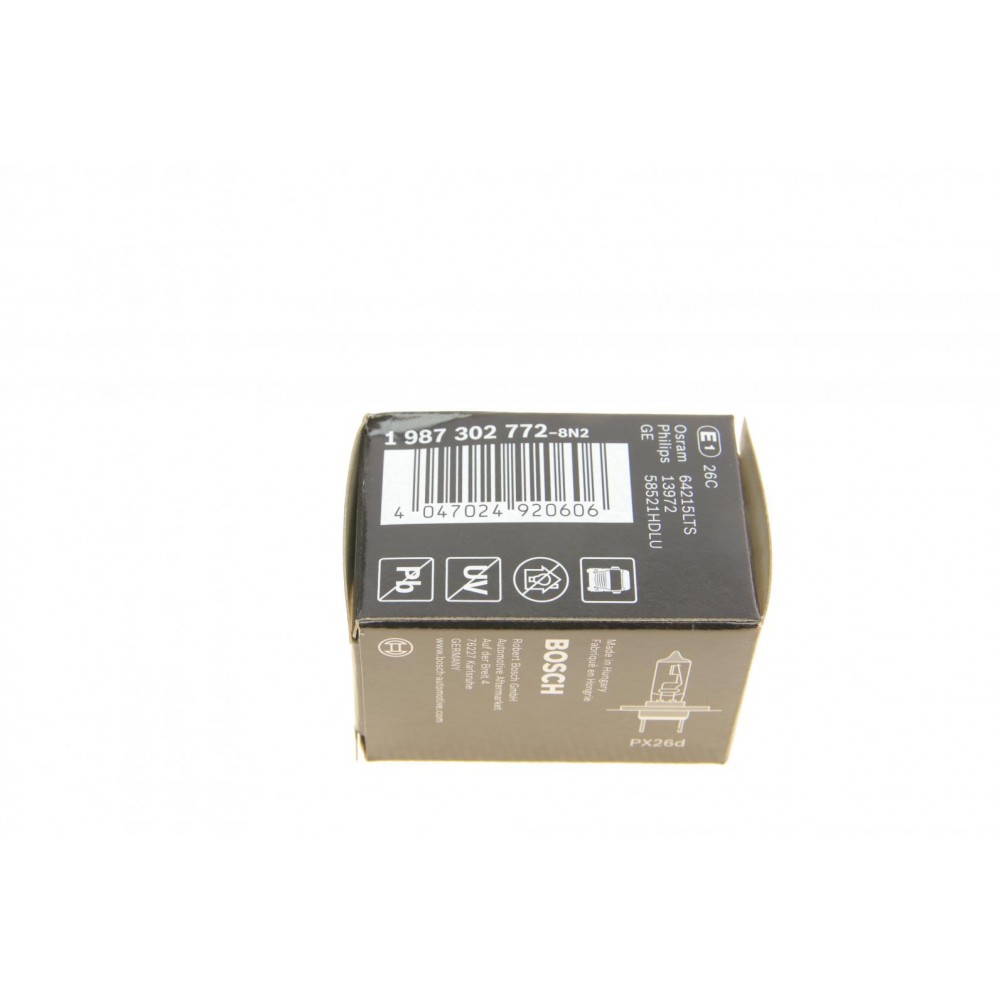 Автолампа H7 24V 70W PX26d TruckLight Maxlife