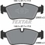 Колодки гальмівні (передні) BMW 1 (E87)/ 3 (E90) 1.6/2.2/2.0D 04-11 (Ate-Teves) Q+