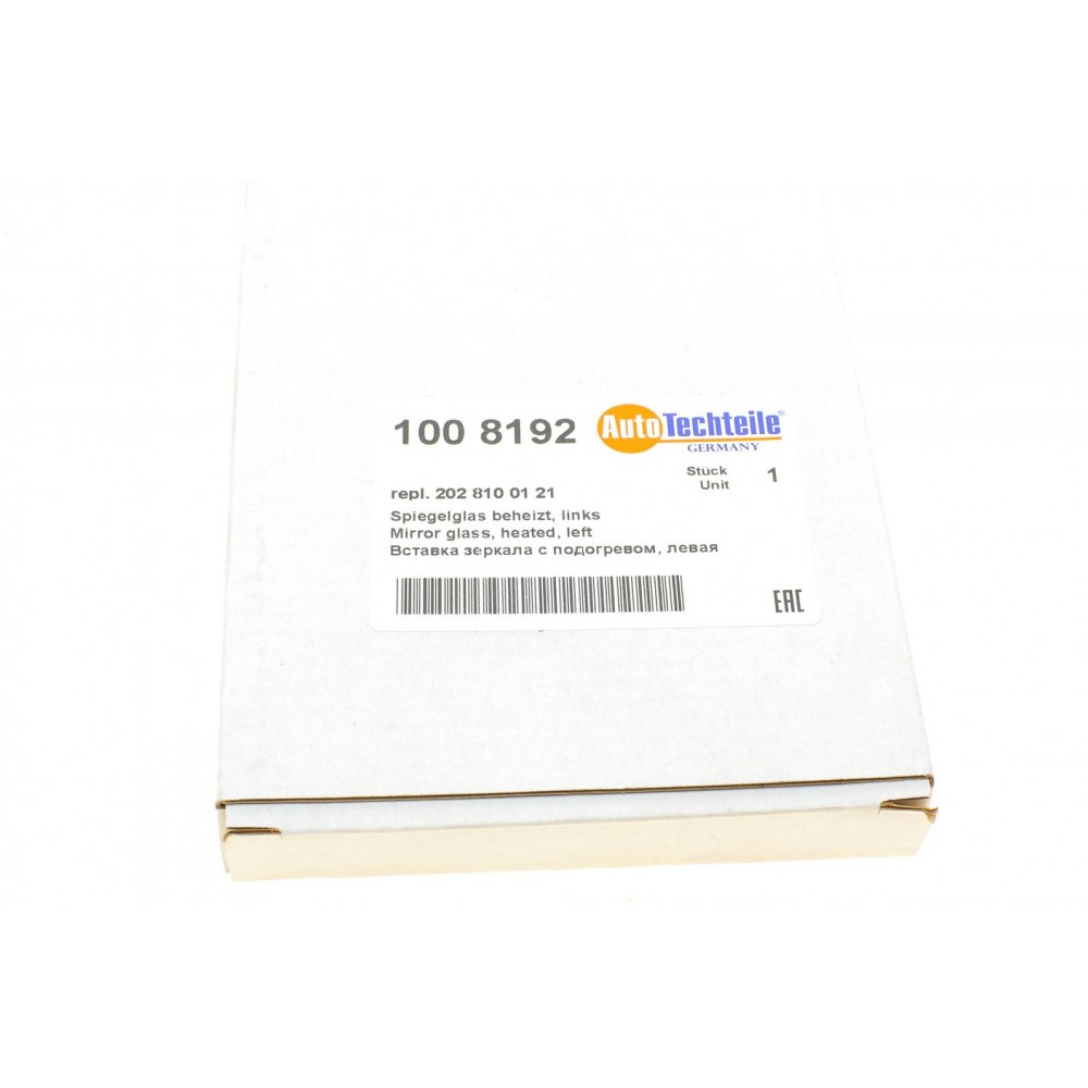 Скло дзеркала (з підігрівом) MB E-class (W210) 95-03/C-class (W202) 93-00 (L)