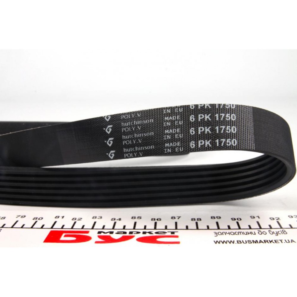 Ремінь генератора VW LT 2.5TDI 96-01/Peugeot Expert 1.9D/2.0HDI 98-