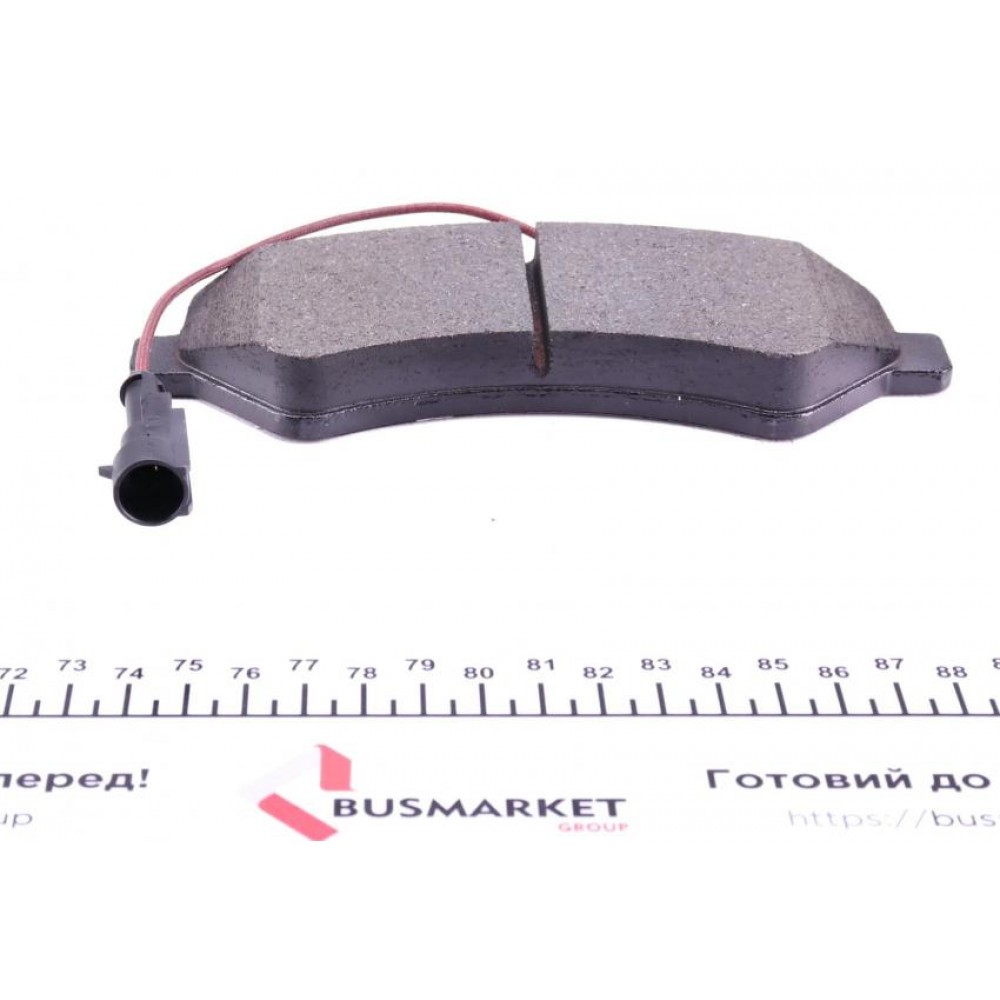 Колодки гальмівні (передні) Citroen Jumper/Fiat Ducato/Peugeot Boxer 2.0-3.0HDi 06- R16(з датчиком)