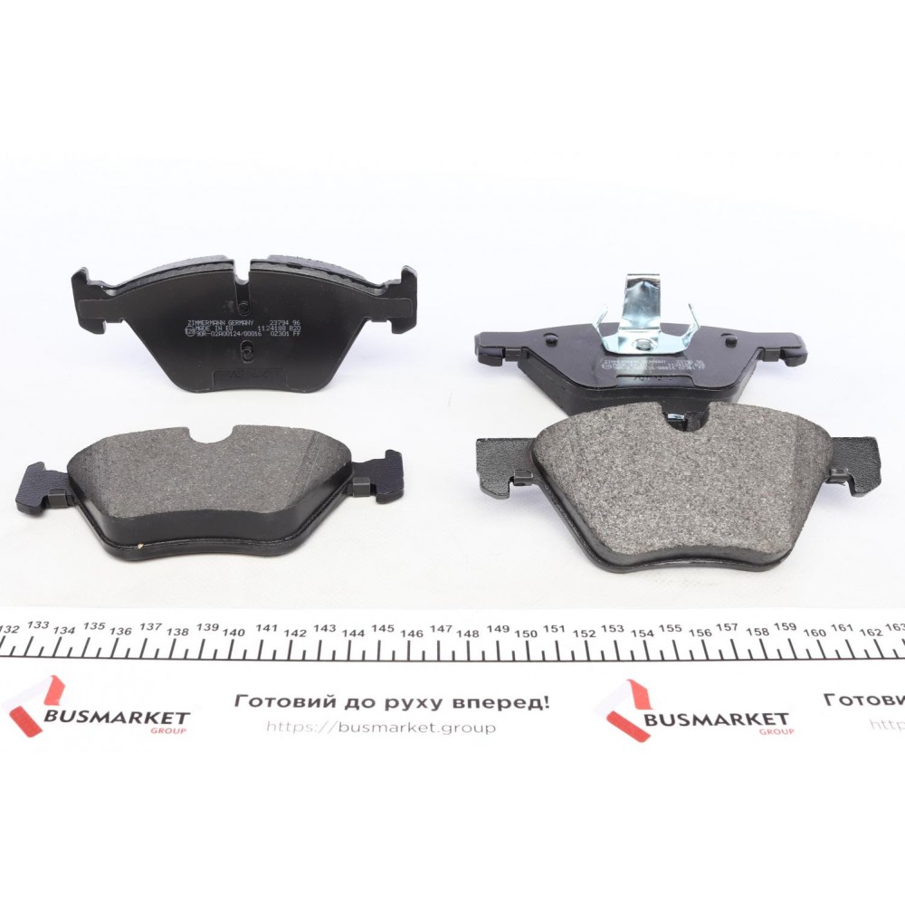 Колодки гальмівні (передні) BMW 3 (E90-93) 04-13/ X1 (E84) 09-15 (Ate-Teves)
