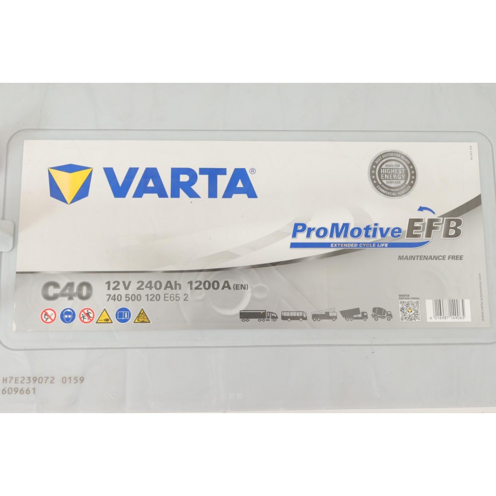 Акумуляторная батарея 240Ah/1200A (518x276x242/+L/B00) Promotive EFB