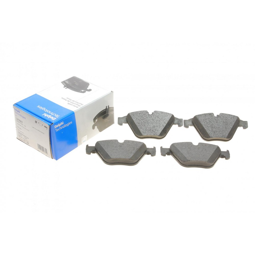 Колодки гальмівні (передні) BMW 3 (E90/E91) 04-13/X1 (E84) 09-15