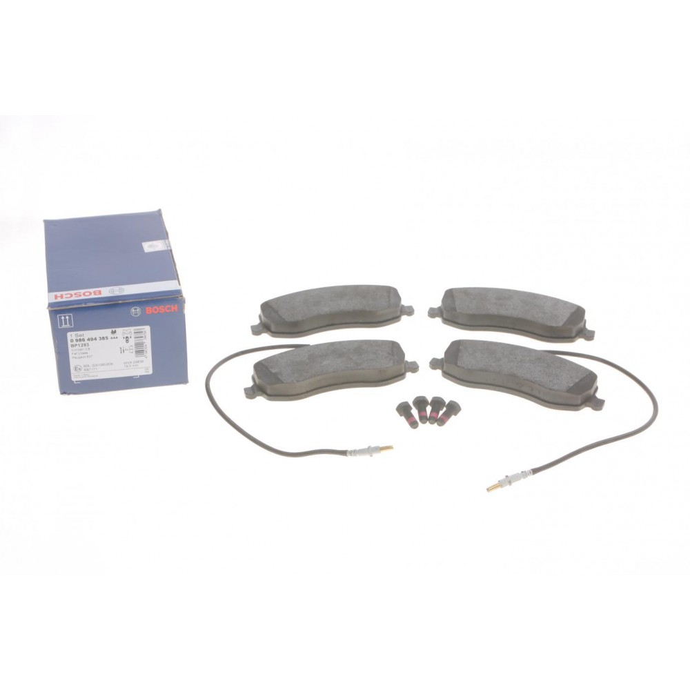 Колодки гальмівні (передні) Citroen C8/Peugeot 807 2.0/2.2 HDi 06-