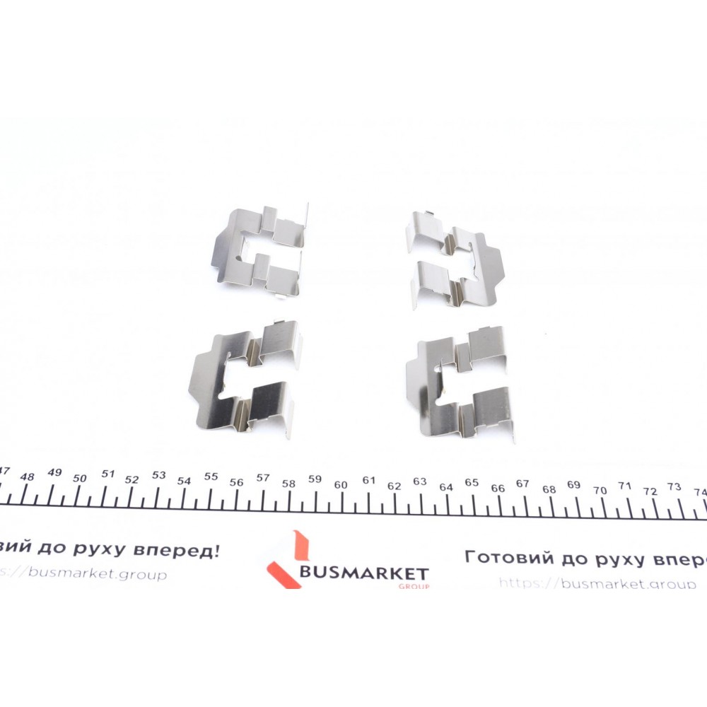 Колодки гальмівні (передні) Citroen C4/Peugeot 308 II/SW 13- (Mando)