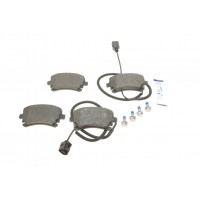 Колодки гальмівні (задні) Audi A4 04-08/A6 95-/A8 02-10/VW Phaeton 02-16 (+датчики)
