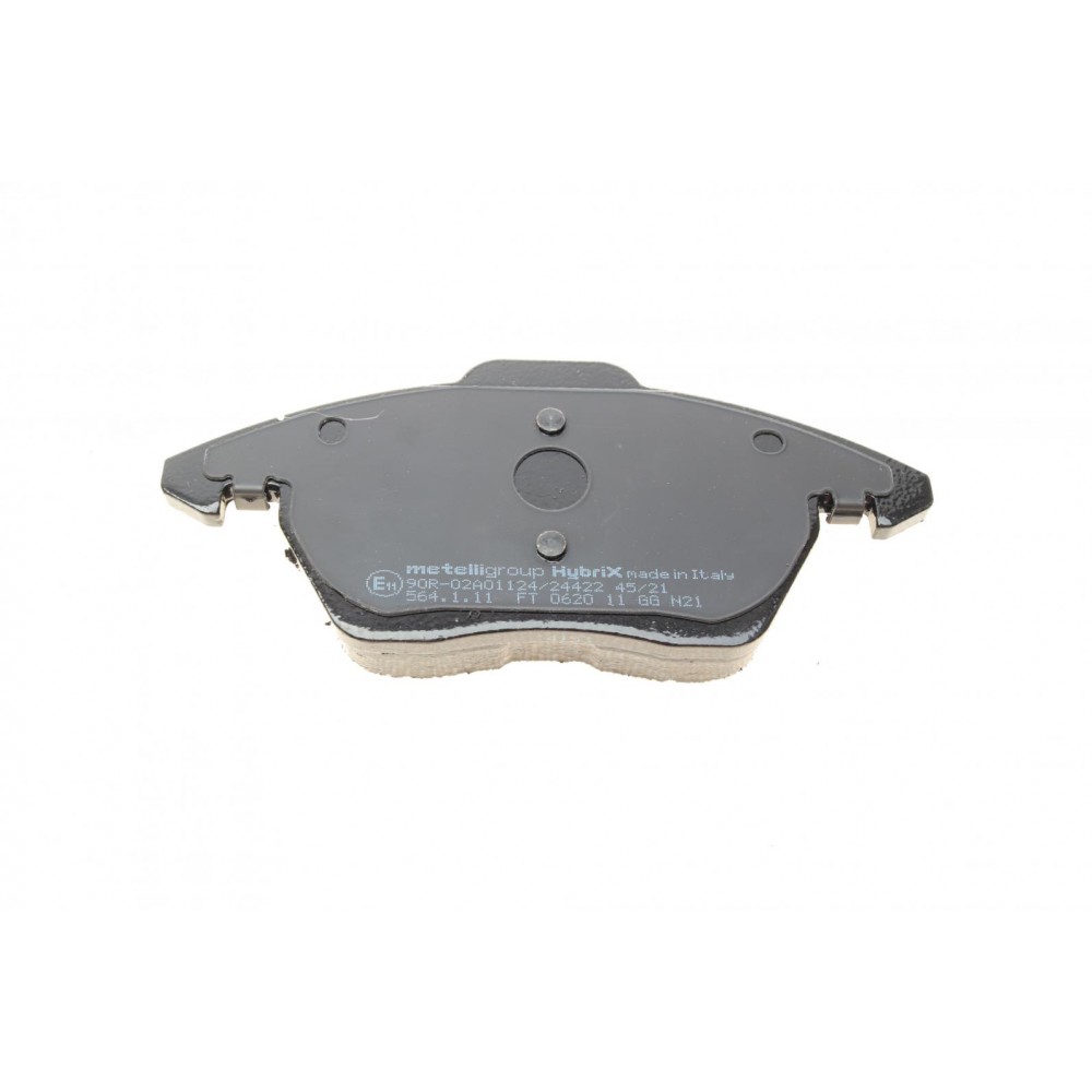 Колодки гальмівні (передні) Citroen C4 04-11/Peugeot 207/308 07-14/208 12-/307 03-09/3008 09-16