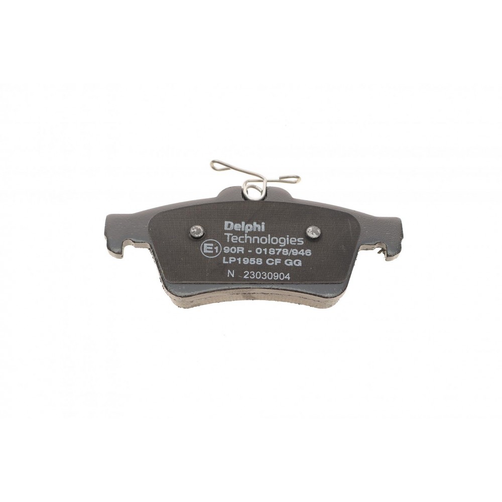 Колодки гальмівні (задні) Ford Connect/Focus II 02- (Continental)