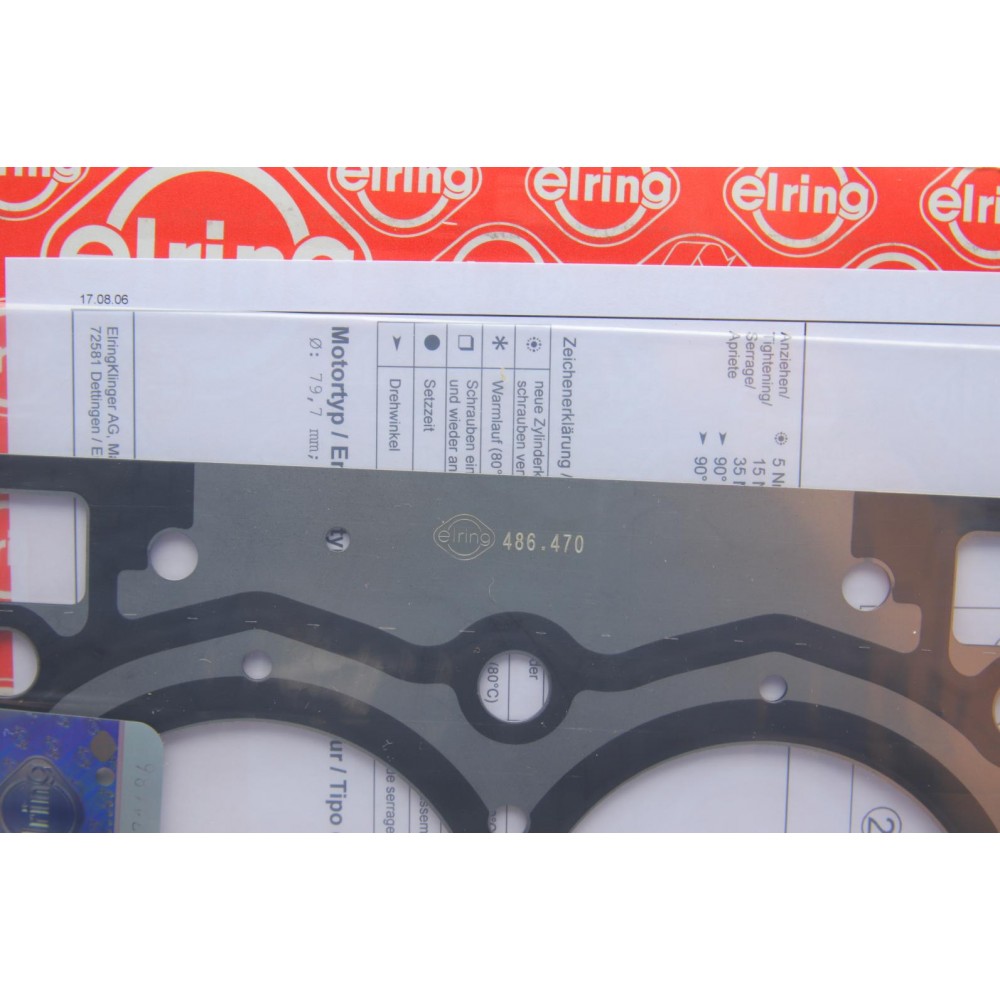 Прокладка ГБЦ Ford Transit Connect 1.6 EcoBoost 13- (0.5mm)