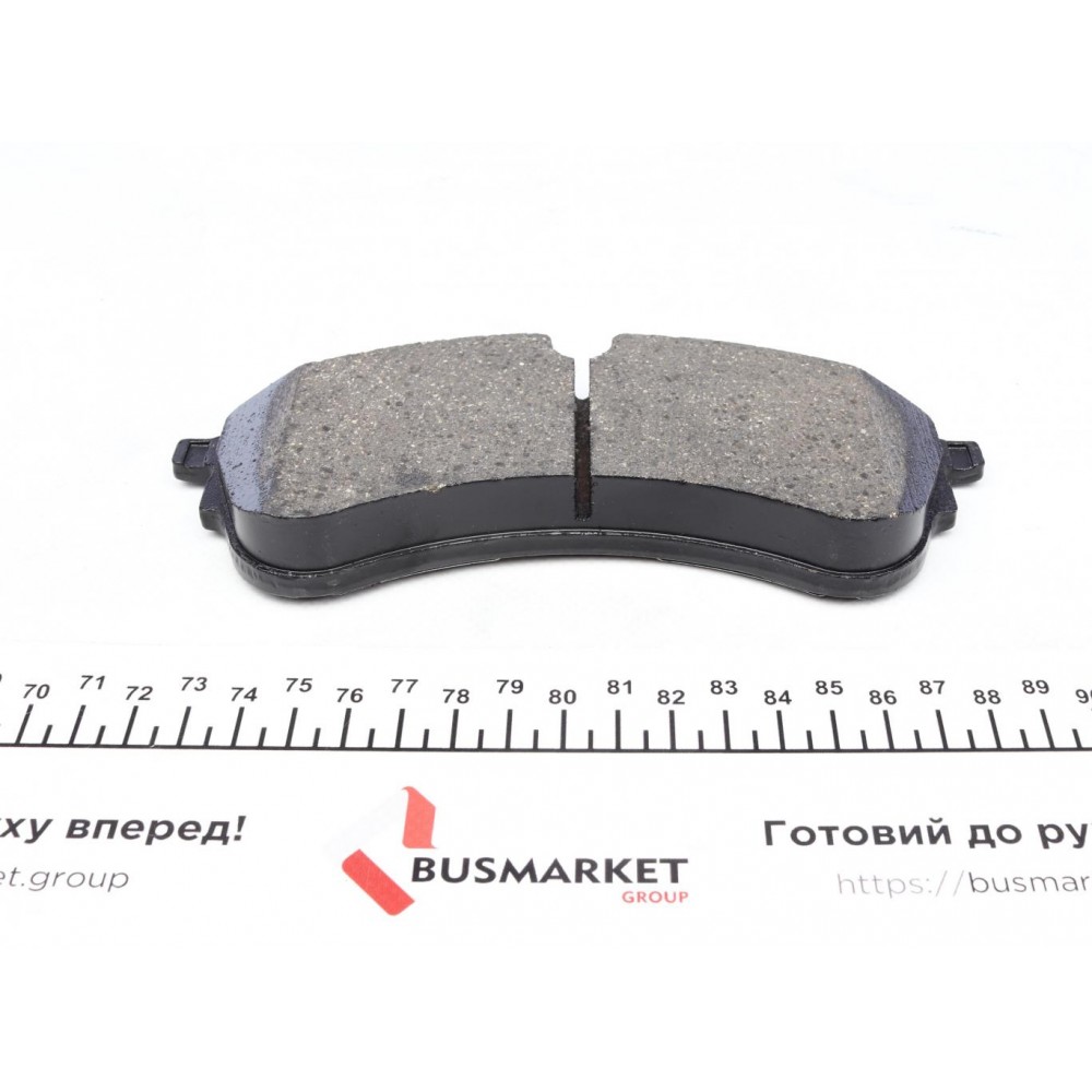 Колодки гальмівні (передні) VW Crafter 2.0TDI 16- (CBI) (177.55x70.8x20.7) (з аксесуарами)