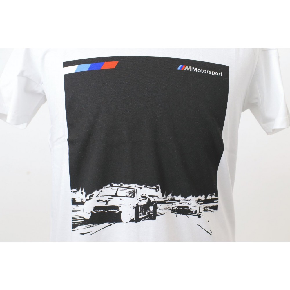 Футболка чоловіча BMW M Motorsport (L) (біла)
