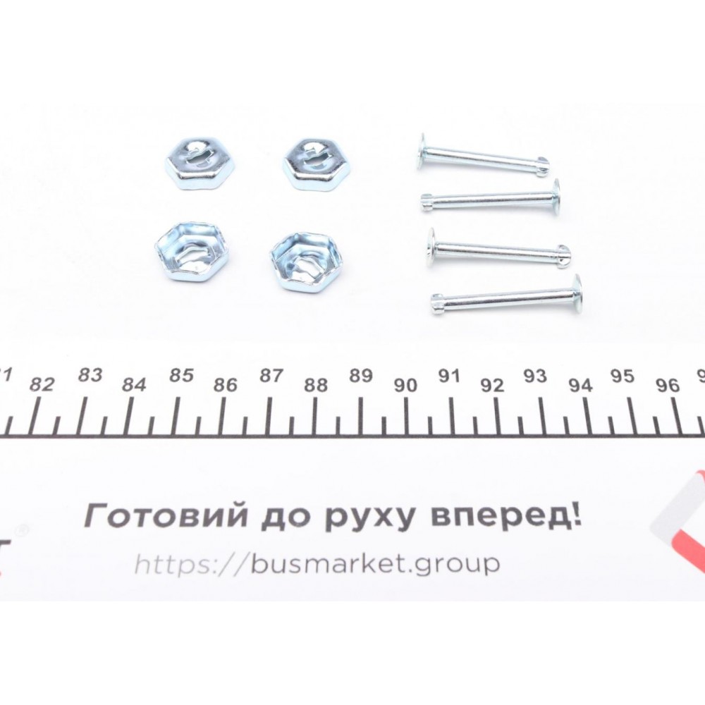 Комплект пружинок колодок ручника Renault Megane I -03 (203x38) Bendix