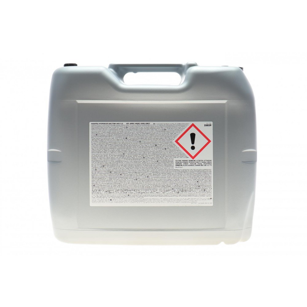 Олива 75W140 HIGHTEC HYPOID EP S-LS (20L) (BMW MSP/A/Ford M2C187-A/192-A/192-A)MB235.61) (коричневый)