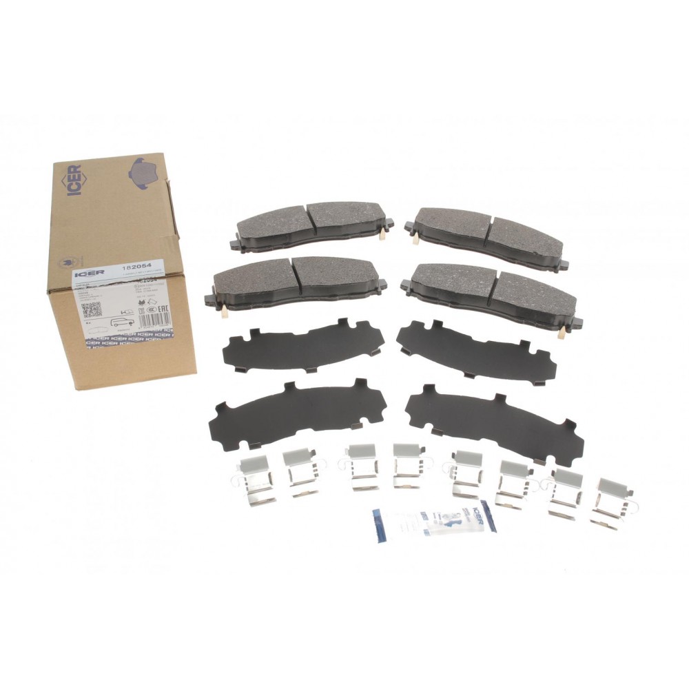 Колодки гальмівні (передні) Chrysler Grand Voyager/Dodge Journey/Caravan 07-/Fiat Freemont 11-