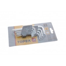 Набір ключів Г-под. Torx з отвором T10-T50 (Pentalobe)