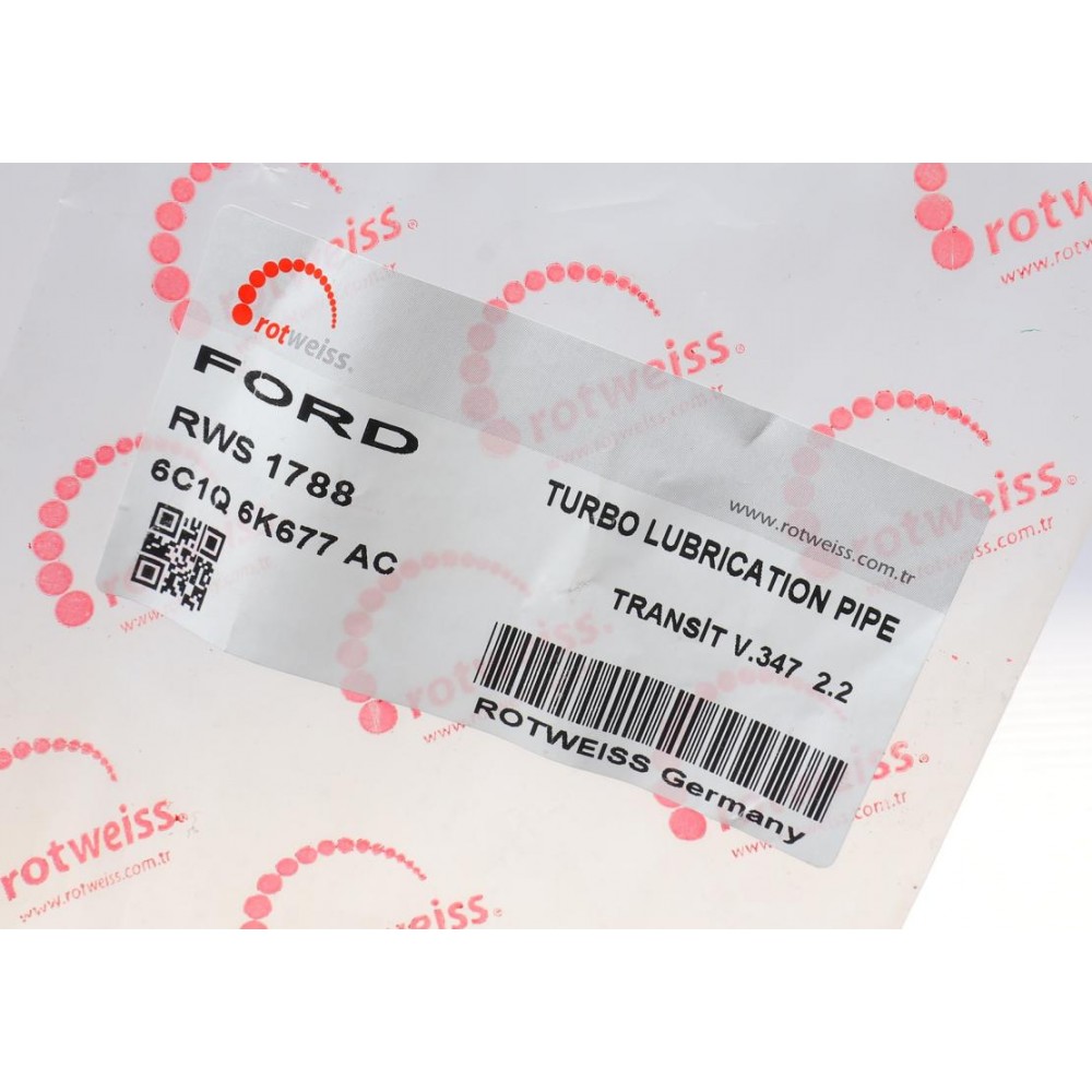 Трубка зливу оливи з турбіни Ford Transit 2.2TDCI 06-14