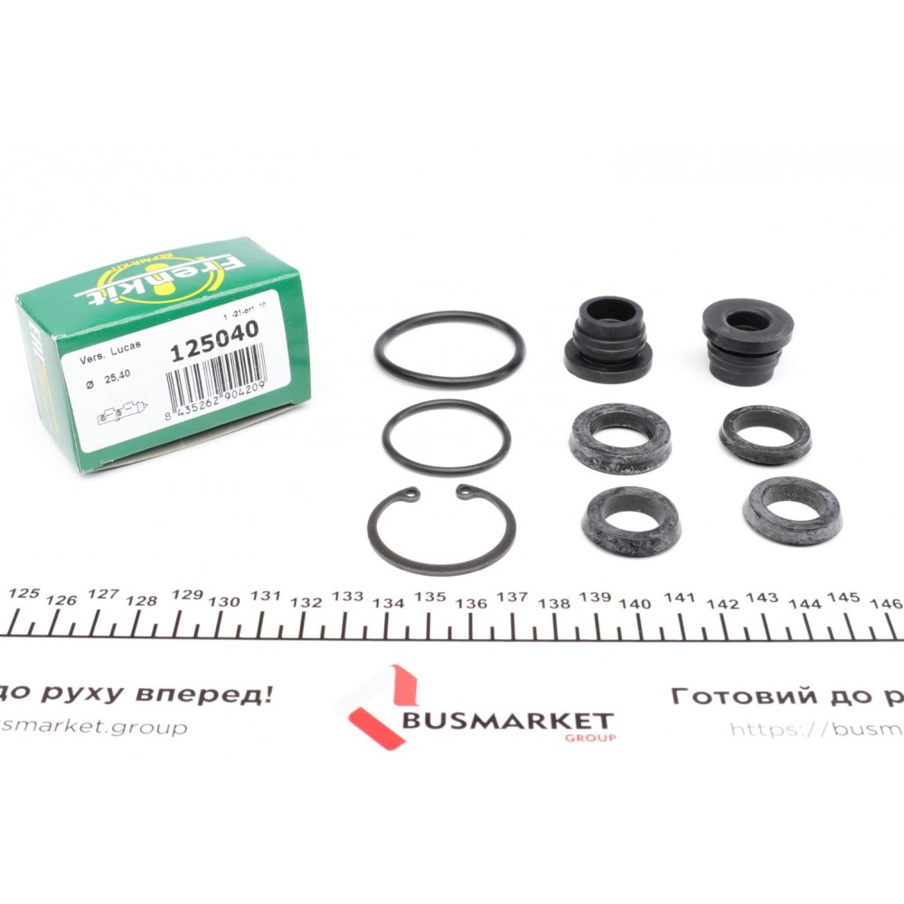 Ремкомплект циліндра гальмівного (головного) Audi A6/VW Passat 96-05 (d=25,4mm) Lucas