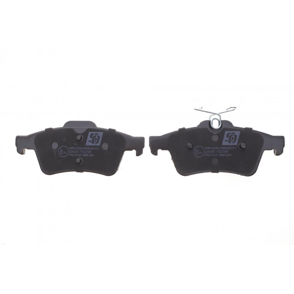Колодки гальмівні (задні) Ford Connect 13-/Kuga/C-Max 08-/Focus/Mazda 3/5/Volvo C30/S40/V50 03-/V40