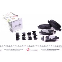 Колодки гальмівні (задні) Toyota Auris 06-/Corolla 1.3-2.0D 12- (Galfer)