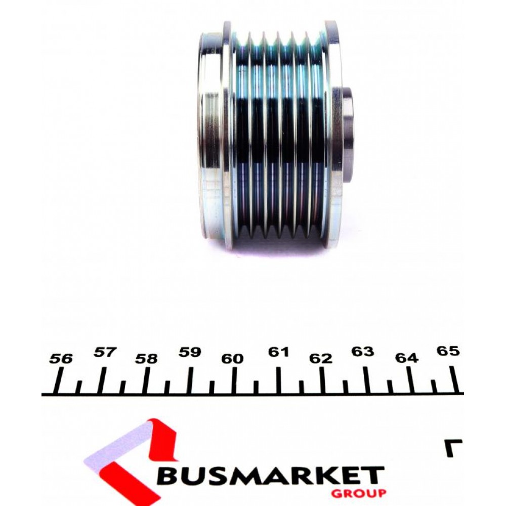 Шків колінвалу + шків генератора BMW 1/3/X1/X3 2.0D 04- (6PK)