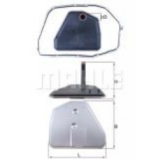Фільтр АКПП Audi A4/A6 2.7-4.2 04-11/VW Phaeton 3.0-4.2 03-16 (з прокладкою/13 отворів)