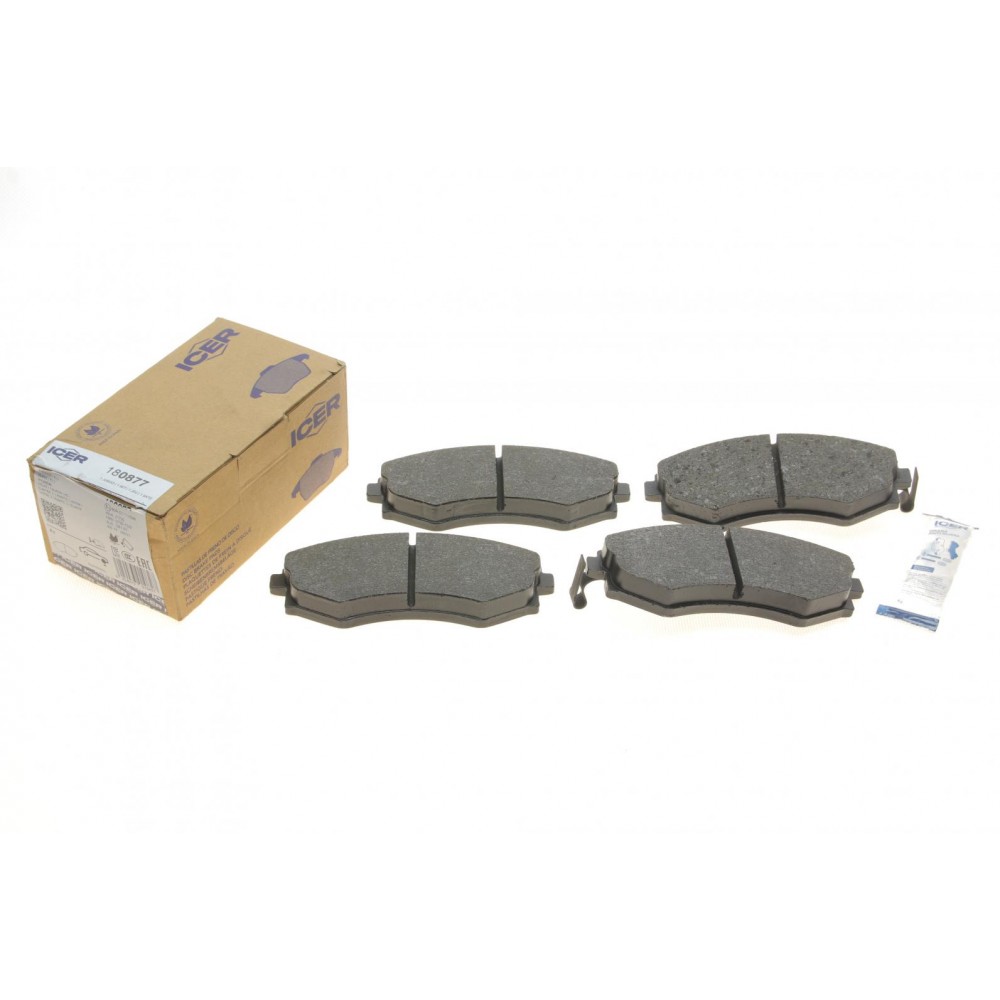 Колодки тормозные (передні) Hyundai Elantra III 00-06/Kia Magentis I 01-05/Ssangyong Korando 88-06