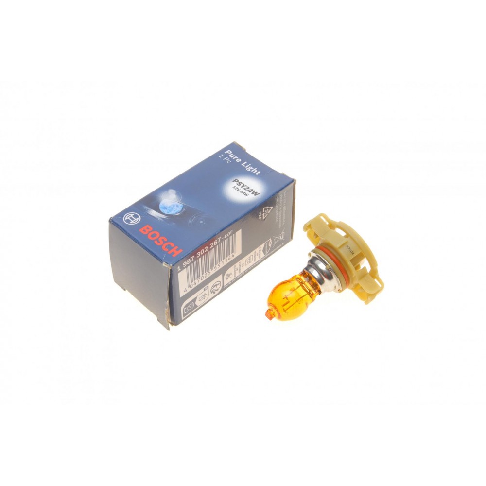 Автолампа PG20/4 12V PSY24W (жовта)