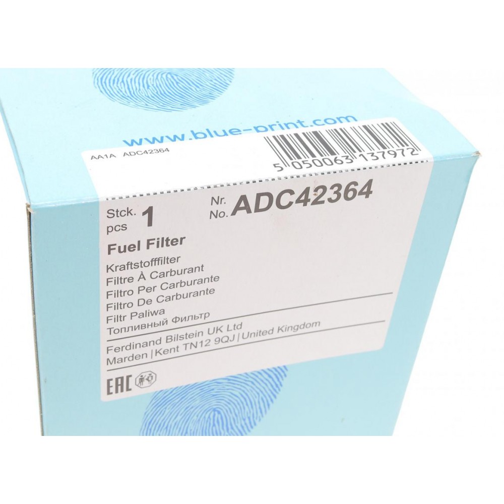 Фільтр паливний Mitsubishi Outlander III/Citroen C4/Peugeot 4008 1.8 HDI 12-