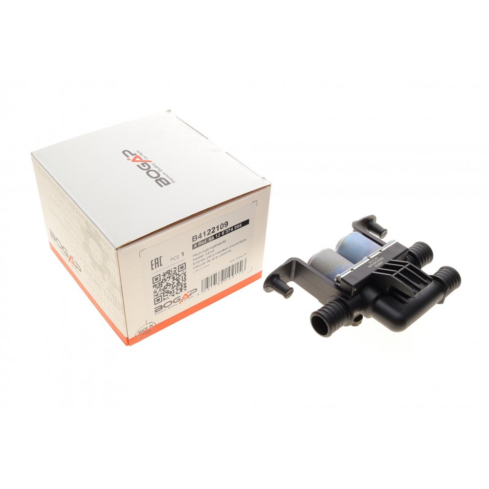 Кран пічки BMW 5 (E39)/7 (E38)/X5 (E53) 95-06 M47/M57/N43/N52