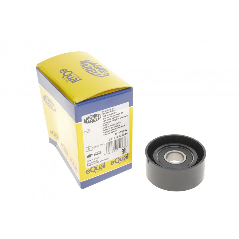 Ролик генератора Mitsubishi Carisma/Space 1.9DI-D 00-06 (паразитний) (60х25,5) (MPQ0014)