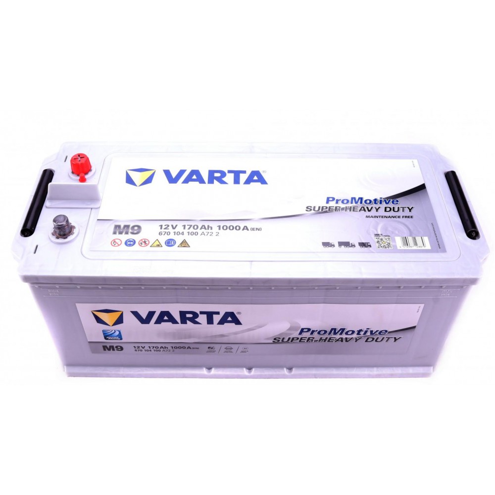 Акумуляторна батарея 170Ah/1000A (513x223x223/+L/B13) Promotive SHD M9 (замінено на 670104100 A722)