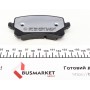 Колодки гальмівні (задні) Audi A6/VW Passat 1.8TSI/2.0TDI 05- (Lucas) (з низьким продукуванням пилу)