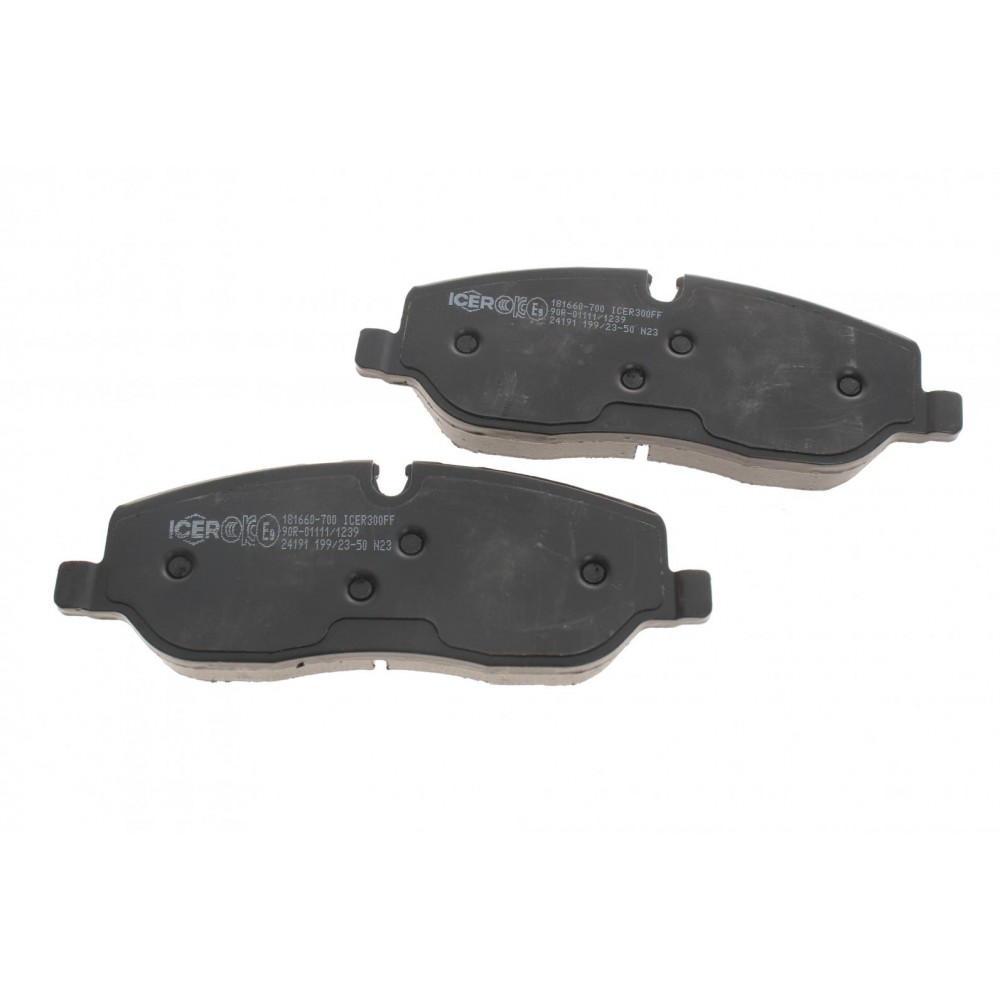 Колодки гальмівні (передні) Land Rover Discovery III/IV 04-18/Range Rover III 02-12/Sport I 05-13